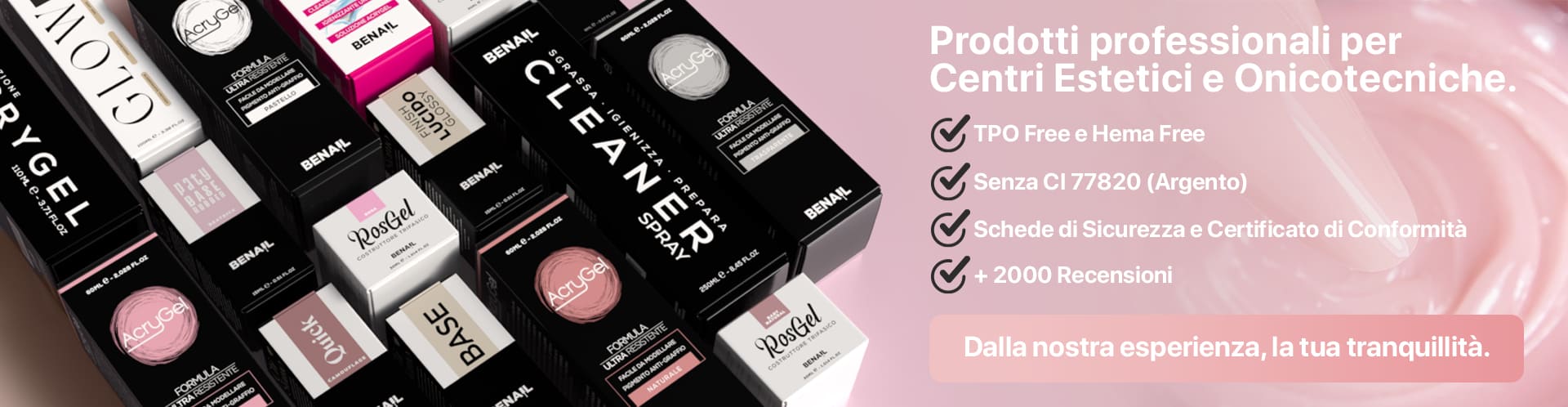 Prodotti Professionali per Unghie e Onicotecniche